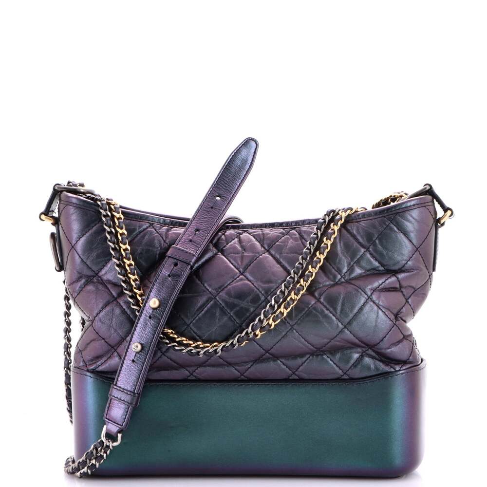 Chanel Gabrielle Hobo Quilted Aged #312340C26B